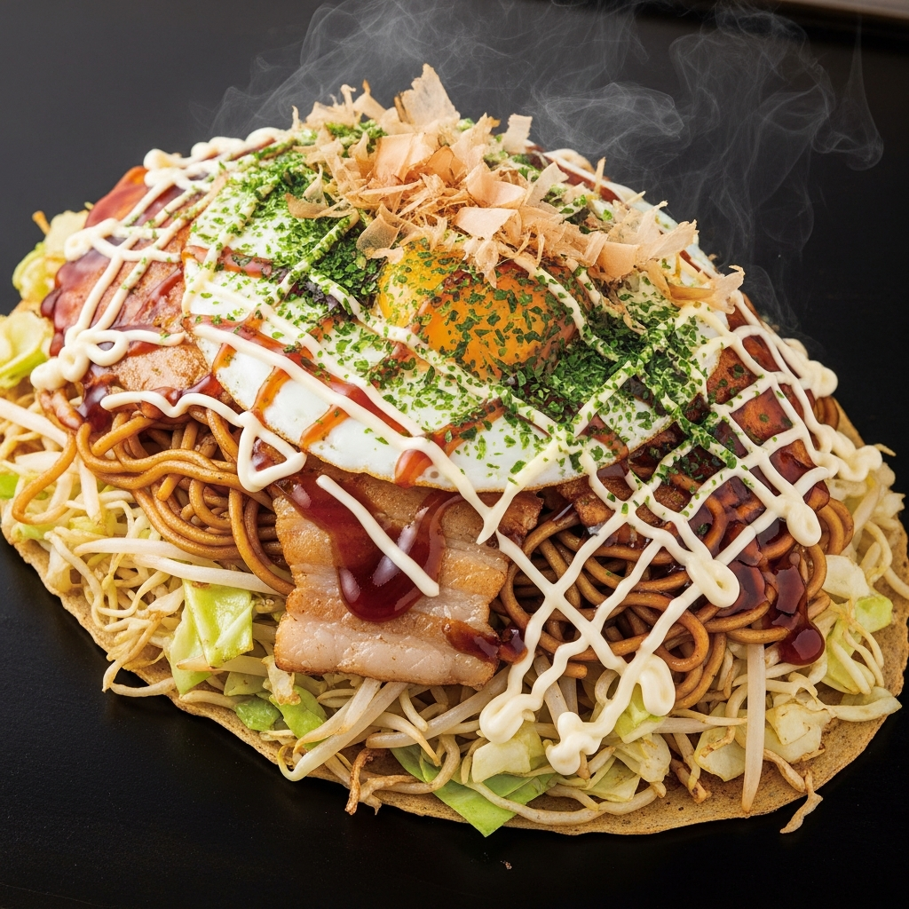 広島風お好み焼き