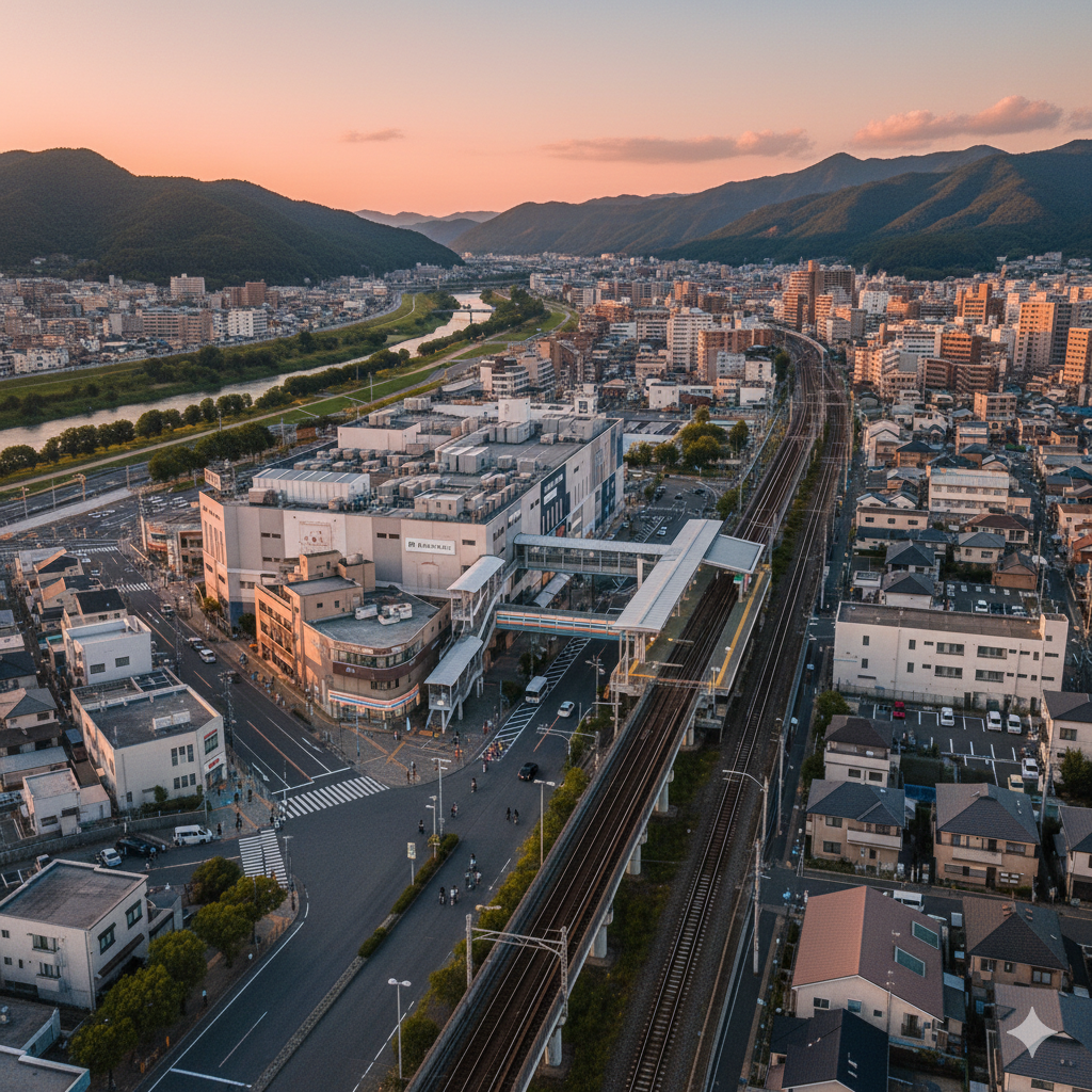 安佐南区・大町周辺の景色