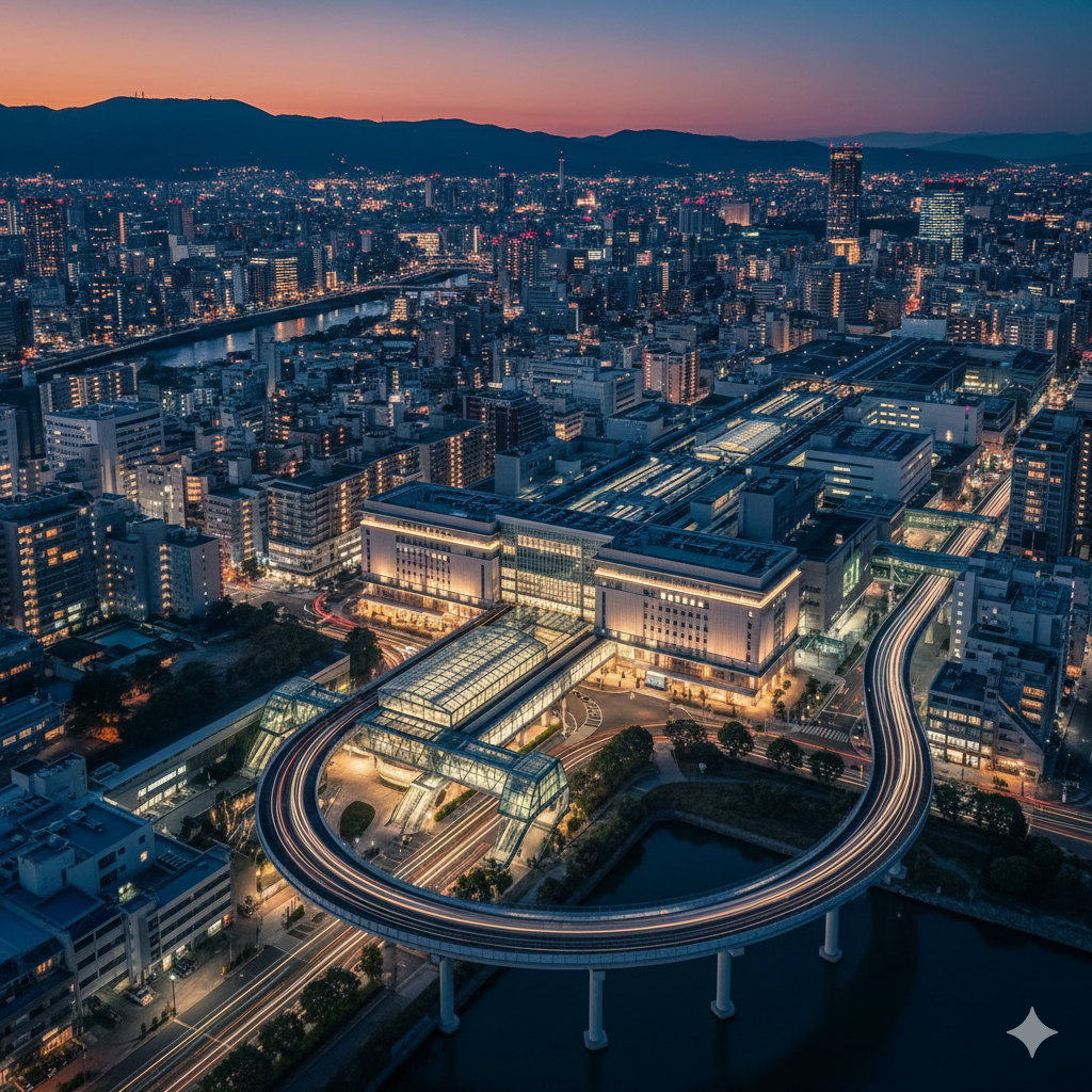 新しい広島駅前