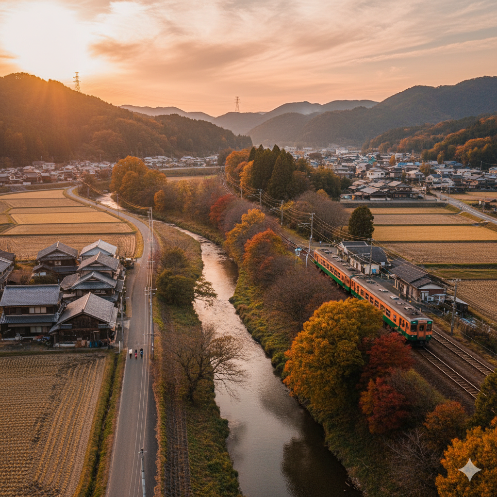 飯室（いむろ）の景色