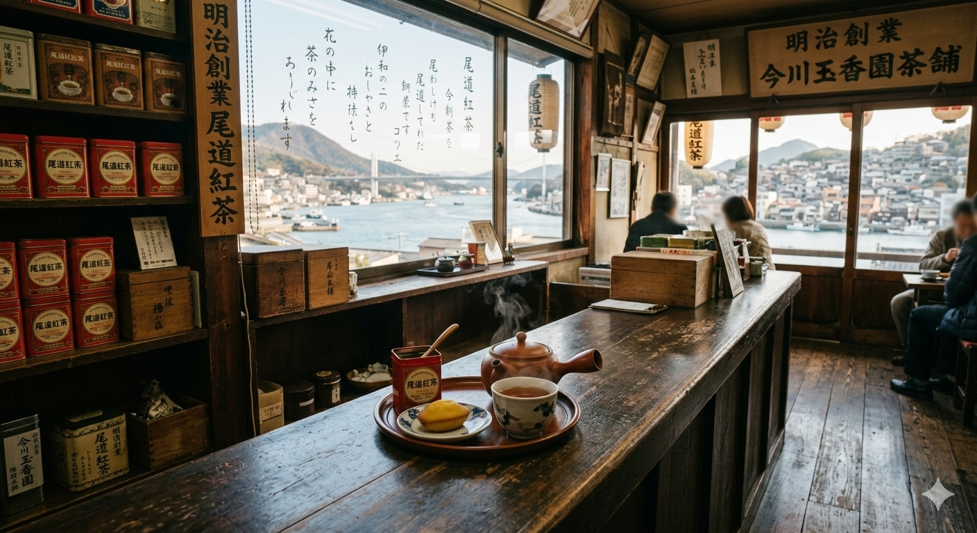 尾道の情緒あふれる紅茶のお店