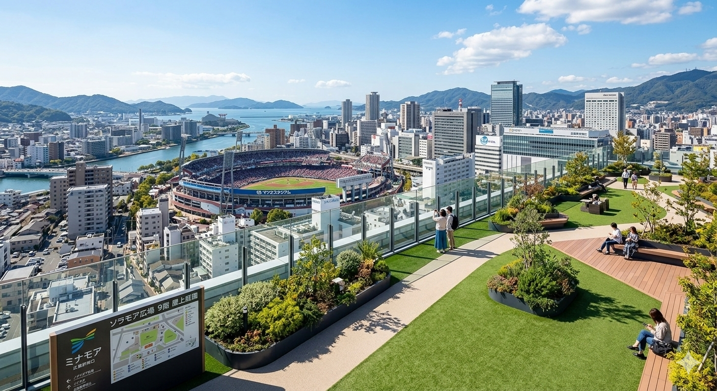 ソラモア広場からの絶景