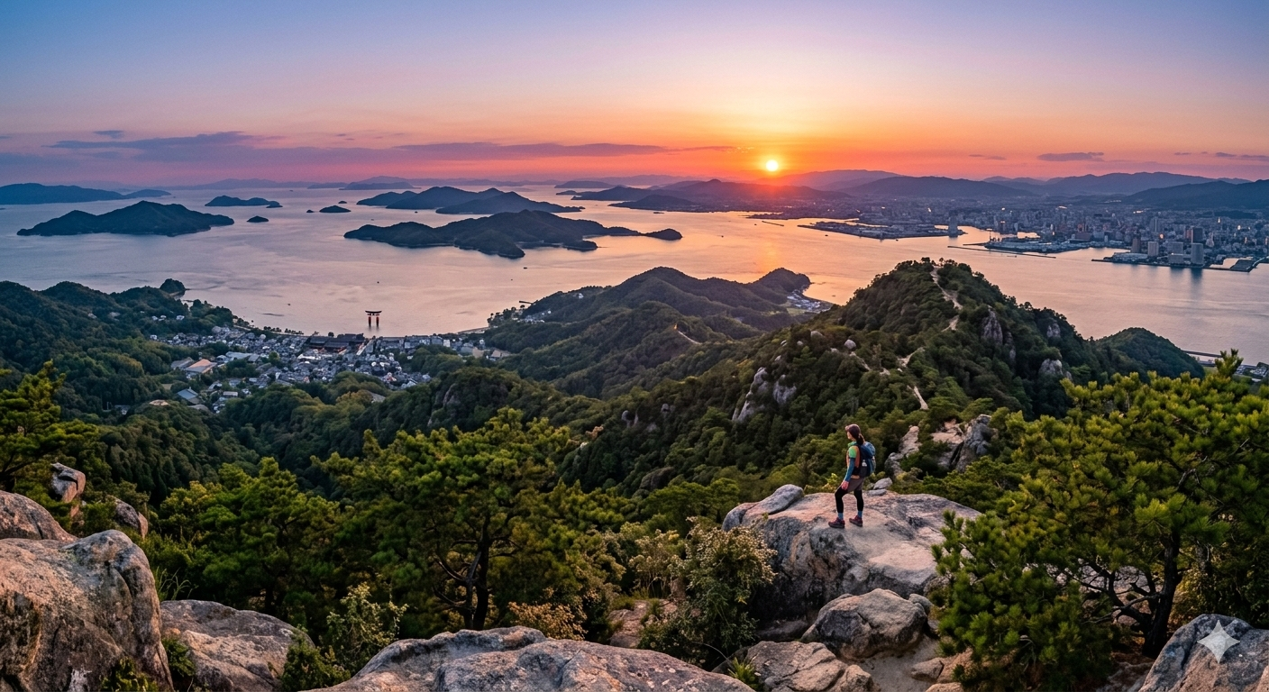 山から見える絶景